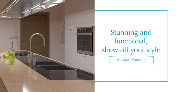 Stunning and functional, show off your style - Shop Kitchen Faucets