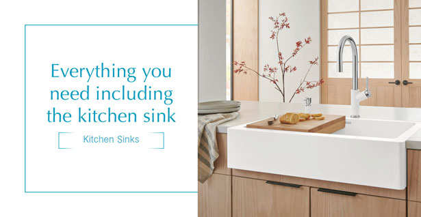 Everything you need including the kitchen sink - Shop Kitchen Sinks