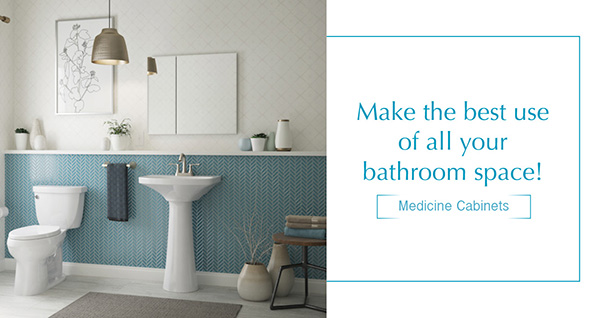 Make the best use of all your bathroom space! Shop Medicine Cabinets