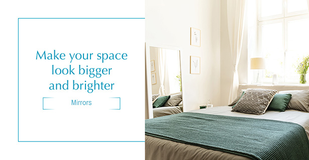 Make your space look bigger and bigger - Shop Mirrors