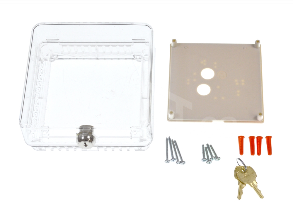 TG511A1000 : Resideo Honeywell Thermostat Guard, Plastic, Medium